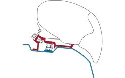 Fiamma F65/F80 Kit Mercedes Sprinter - VW Crafter (High Roof) -Outwell Store 127273 897988