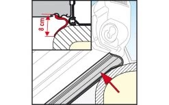 Fiamma Rain Guard Lower