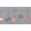 Arisol Teppich-Läufer Herzmotiv Grau -Outwell Store 247461 2551111 1