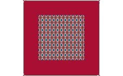 Bent Zip-Carpet Verbindbarer Teppich 250 X 250 Cm Oriental Red -Outwell Store 251441 1777960 2