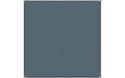 Bent Zip-Carpet Verbindbarer Teppich 250 X 250 Cm Steel Grey -Outwell Store 251489 1777737 1