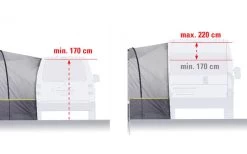 High Peak Avio 2.0 Freistehendes Busvorzelt -Outwell Store 352439 2652838