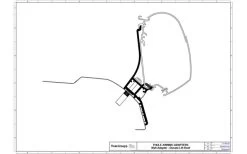 Thule Omnistor 5200 Markisenadapter Fiat Ducato H2 Lift Roof 3,15 M -Outwell Store 397181 2890463