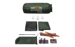 Origin Outdoors Snugly Kuppelzelt 1 Person -Outwell Store 528651 3493432