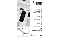 Fiamma Kit Laika Ecovip 07 Markisenadapter Für Fiamma F45