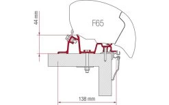 Fiamma F65/F80 Kit Mercedes Sprinter - VW Crafter (High Roof) -Outwell Store 57431 11242