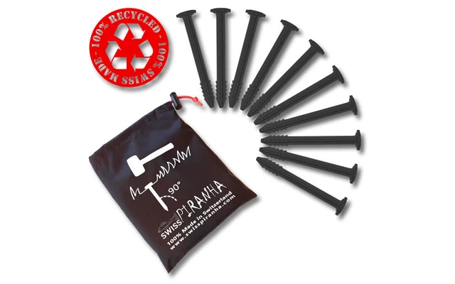 SwissPiranha BF90 Zelthering Schwarz 9,7 Cm Einzeln 6 SwissPiranha BF90 Zelthering Schwarz 9,7 Cm Einzeln – Bild 4