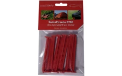 Swiss Piranha RT90 Zelthering Rot 9 Cm Einzeln -Outwell Store 604355 4402535