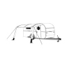 Busvorzelt Travellife Texel Air Suncanopy 1 Busvorzelt Travellife Texel Air Suncanopy -Outwell Store 616551 5126318