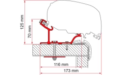 Fiamma Adapter Carthago Malibu 340 Markisenadapter Für Fiamma F80 / F65 340 8 Fiamma Adapter Carthago Malibu 340 Markisenadapter Für Fiamma F80 / F65 340 -Outwell Store 651504 4503075