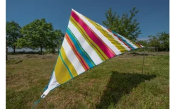 Bent Zip-Canvas Single Verbindbares Sonnensegel 250 X 250 X 250 Cm Türkis -Outwell Store 691805 4862594 1