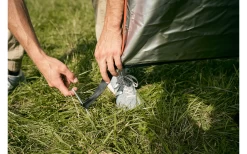 Vickywood Duschzelt Mit Regenhaube 100 Cm Schwarz -Outwell Store 696239 4715339