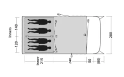 Outwell Greenwood 4 Tunnelzelt 15 Outwell Greenwood 4 Tunnelzelt -Outwell Store 748523 5009078
