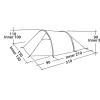 Easy Camp Spirit 200 Rustic Green Tunnelzelt Für 2 Personen -Outwell Store 782489 5183588