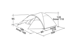 Easy Camp Quasar 300 Rustic Green Kuppelzelt Für 3 Personen 5 Easy Camp Quasar 300 Rustic Green Kuppelzelt Für 3 Personen -Outwell Store 782867 5175935
