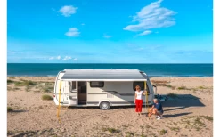 Fiamma F80s 290 Markise Gehäusefarbe Polar White Tuchfarbe Royal Grey 290 Cm -Outwell Store 809945 5288006