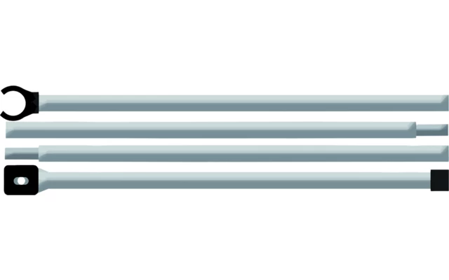 Bent Alu First-Spannstab 3 Bent Alu First-Spannstab