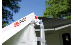 Fiamma F45s 260 Markise Gehäusefarbe Polar White Tuchfarbe Royal Grey 260 Cm -Outwell Store 811754 5283845