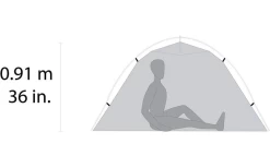 MSR Hubba NX Tent V6 Faltzelt 1 Person 11 MSR Hubba NX Tent V6 Faltzelt 1 Person -Outwell Store 819896 5303741